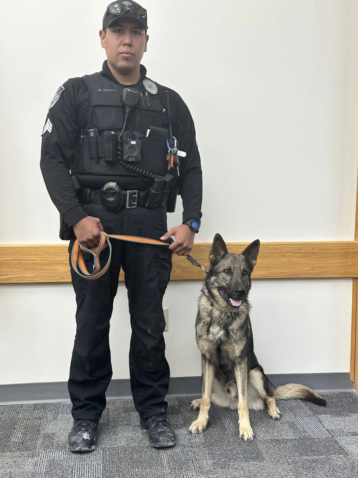 Handler team — William & Zeus